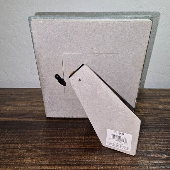 Frame-ology Slate Leaves 2-1/4" x 2-1/4" Picture Frame Decorative Stone Heavy - Picture 4 of 9